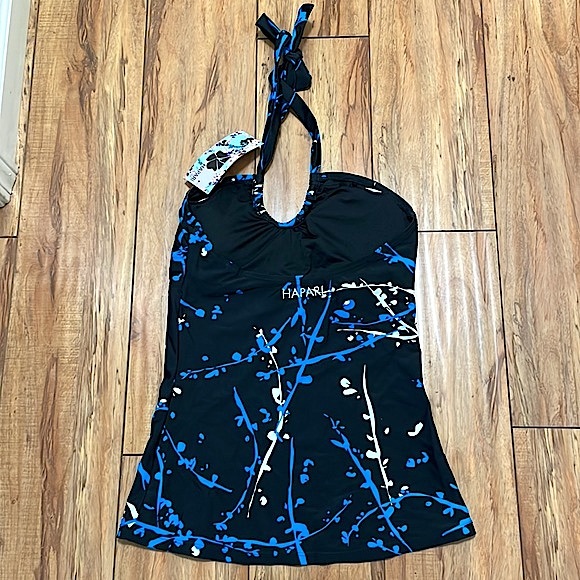 NWT Hapari Shangri-La Scoop Tankini Top - Picture 3 of 4
